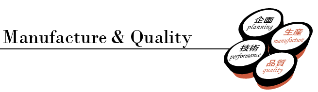 Manufacture & Quality