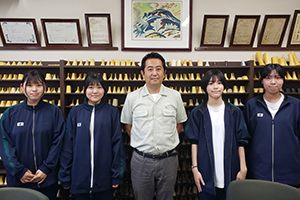 栃木県立足利工業高等学校の生徒さん
