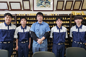 佐野松桜高等学校の生徒さん